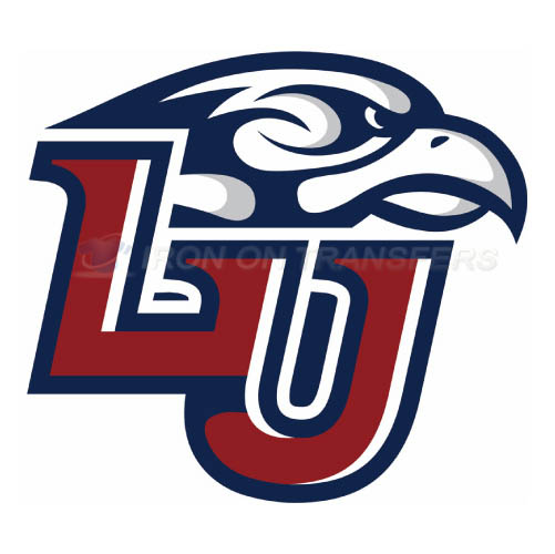 Liberty Flames Logo T-shirts Iron On Transfers N4790 - Click Image to Close